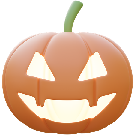 Calabaza del día de halloween  3D Icon