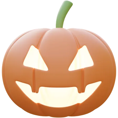 Calabaza del día de halloween  3D Icon