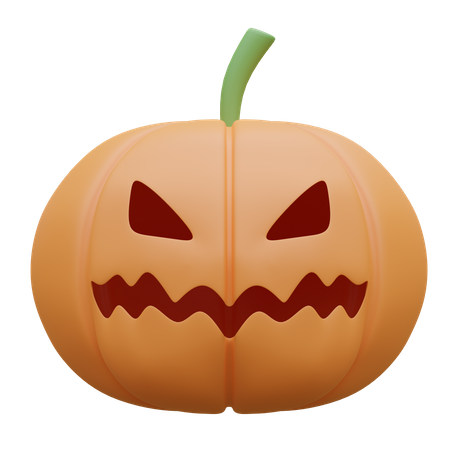 Calabaza del día de halloween  3D Icon