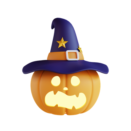 Calabaza espeluznante  3D Icon