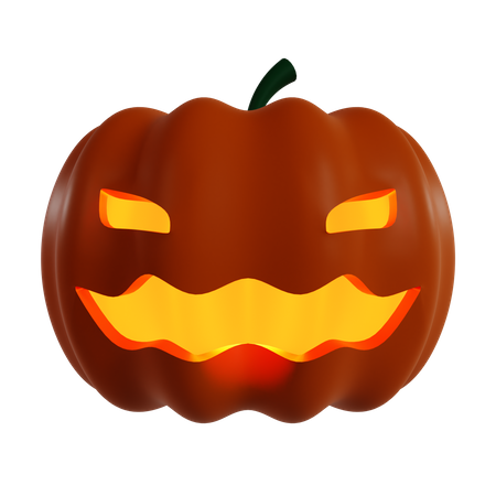 Calabaza espeluznante  3D Icon