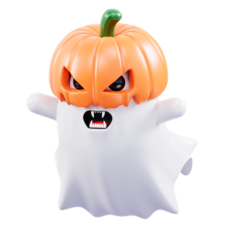 Fantasma de calabaza  3D Icon