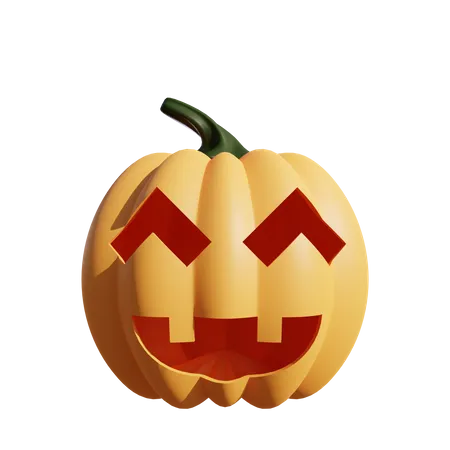 Calabaza feliz  3D Icon