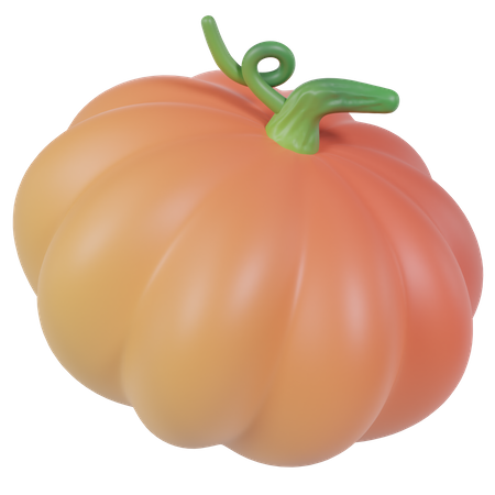 Vegetal de calabaza  3D Icon