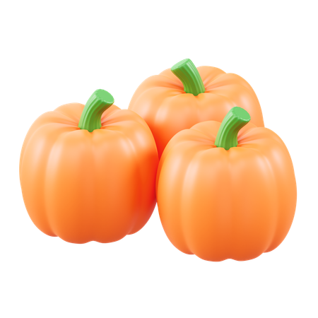 Calabazas  3D Icon