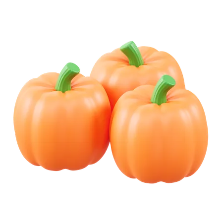 Calabazas  3D Icon