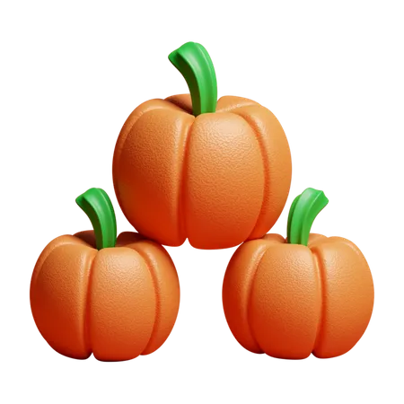 Calabazas  3D Icon