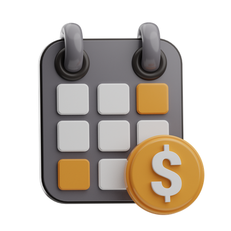 Calandrar  3D Icon