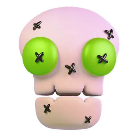 Cráneo  3D Icon