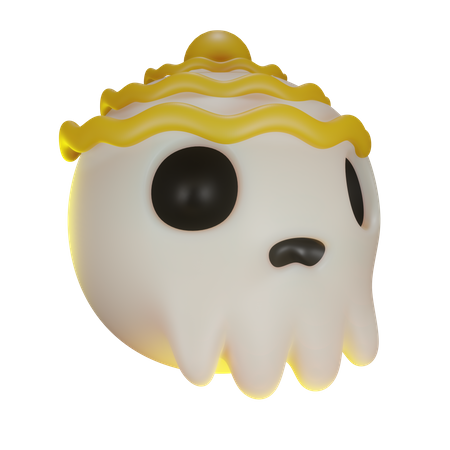 Cabeza de caramelo de calavera  3D Icon