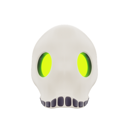Calavera de halloween  3D Icon