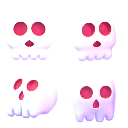 Calaveras  3D Icon