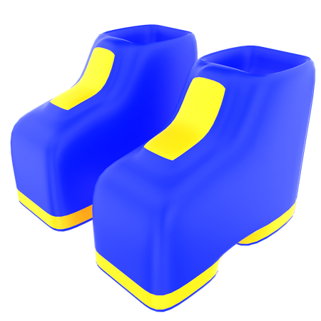 Sapatos de acampamento  3D Icon