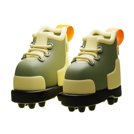 Sapatos de caminhada  3D Icon