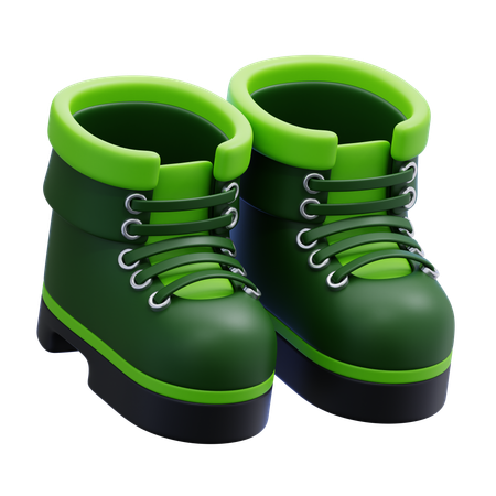 Sapatos de caminhada  3D Icon
