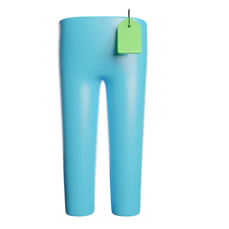 Calça  3D Icon