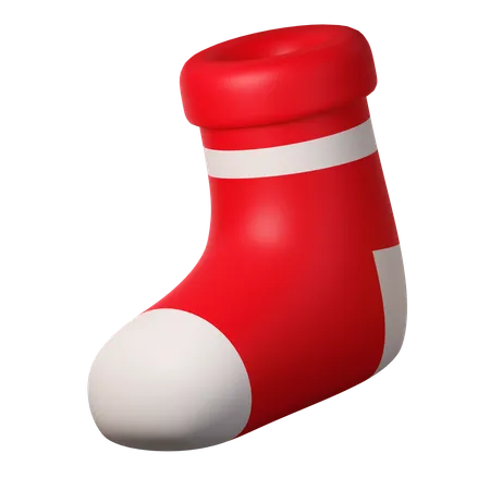 Calcetín de navidad  3D Icon