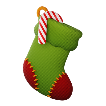 Calcetín de navidad  3D Icon