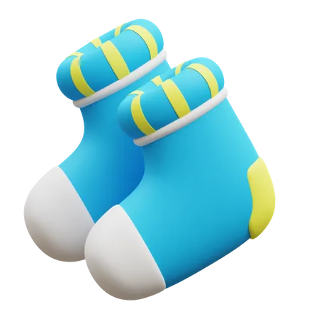 Calcetines de bebé  3D Icon