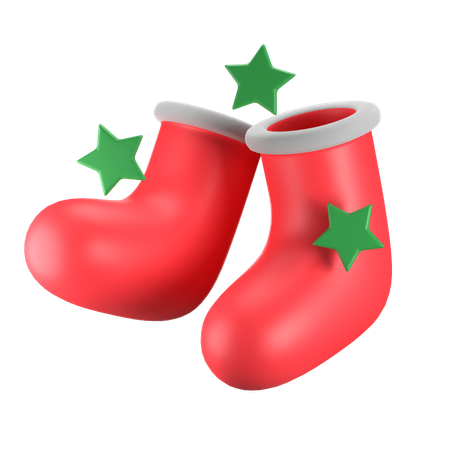 Calcetines de navidad  3D Icon