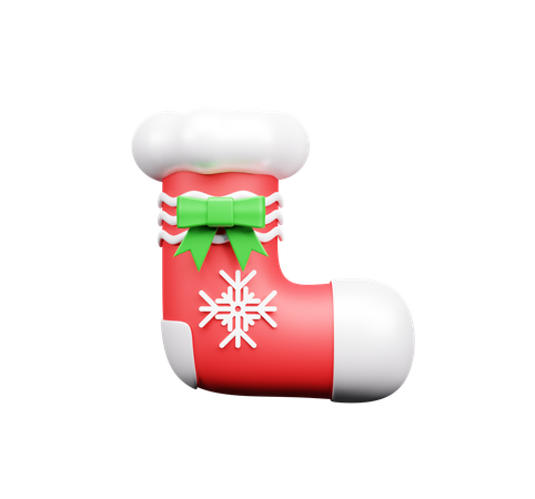 Calcetines de navidad  3D Icon