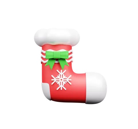 Calcetines de navidad  3D Icon