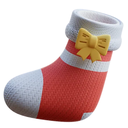 Calcetines de navidad  3D Icon