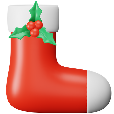 Calcetines de navidad  3D Icon