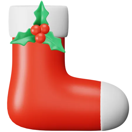 Calcetines de navidad  3D Icon