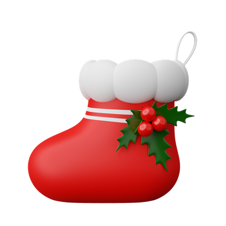 Calcetines de navidad  3D Icon