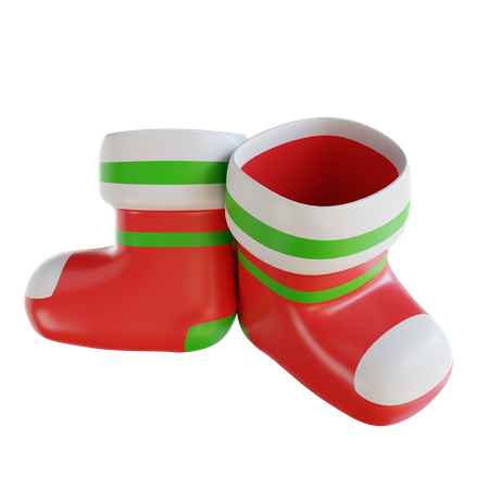 Calcetines de navidad  3D Icon