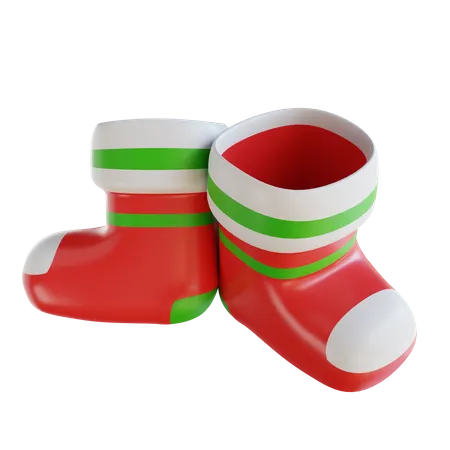 Calcetines de navidad  3D Icon