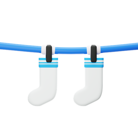 Secar calcetines  3D Icon