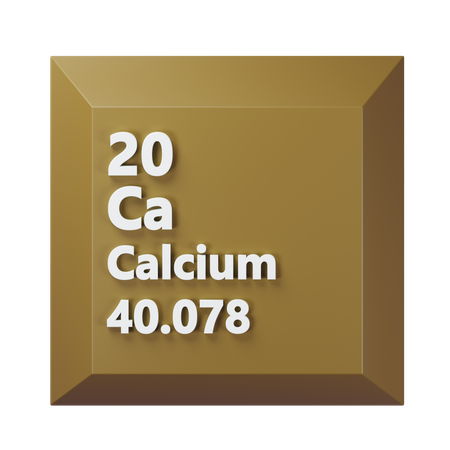 Calcium  3D Icon