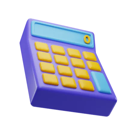 Calcolatrice  3D Icon