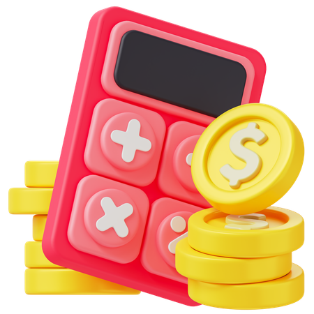 Calcul  3D Icon