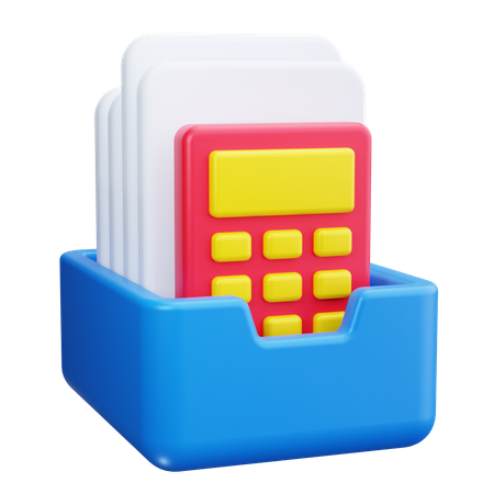 Calcul  3D Icon