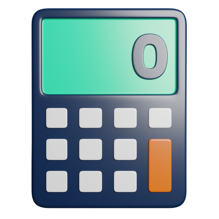 Calculateur  3D Icon