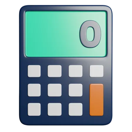 Calculateur  3D Icon