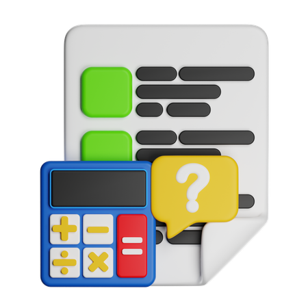 Calcul  3D Icon
