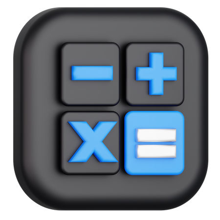 Calcul  3D Icon