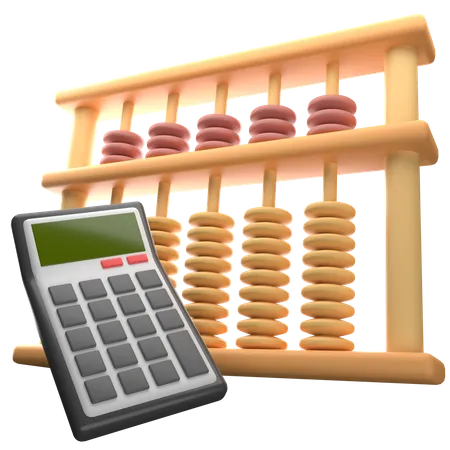 Calcul  3D Icon