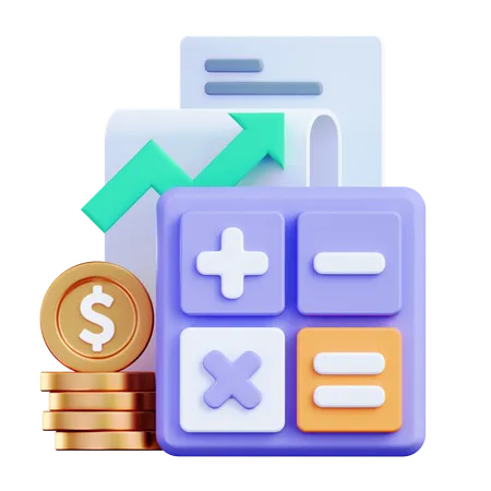 Calcul  3D Icon