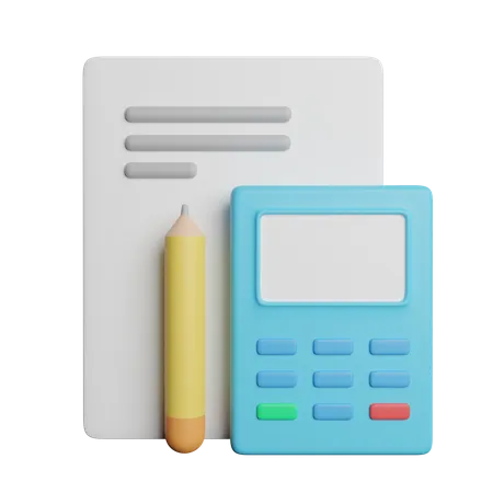 Calcul  3D Icon