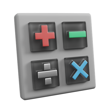 Calcul  3D Icon