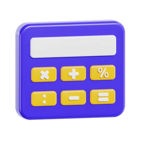 Calcul budgétaire  3D Icon