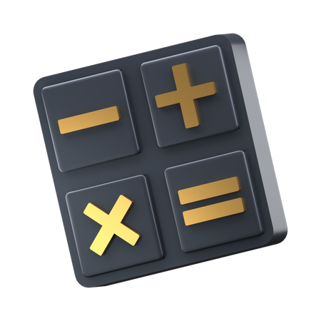 Calcul budgétaire  3D Icon