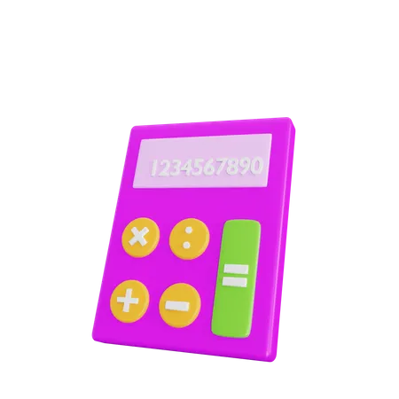 Calcul budgétaire  3D Icon