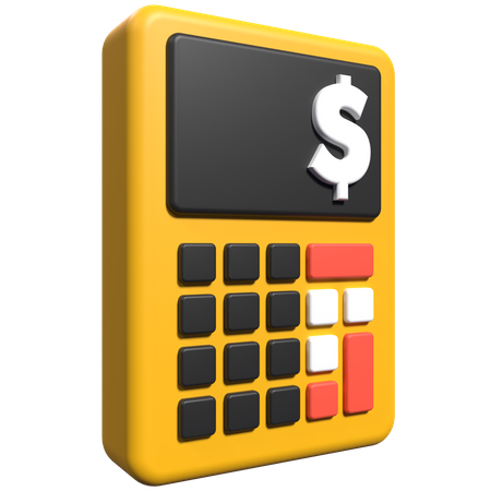 Calcul budgétaire  3D Icon