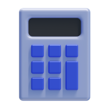 Calcul budgétaire  3D Icon